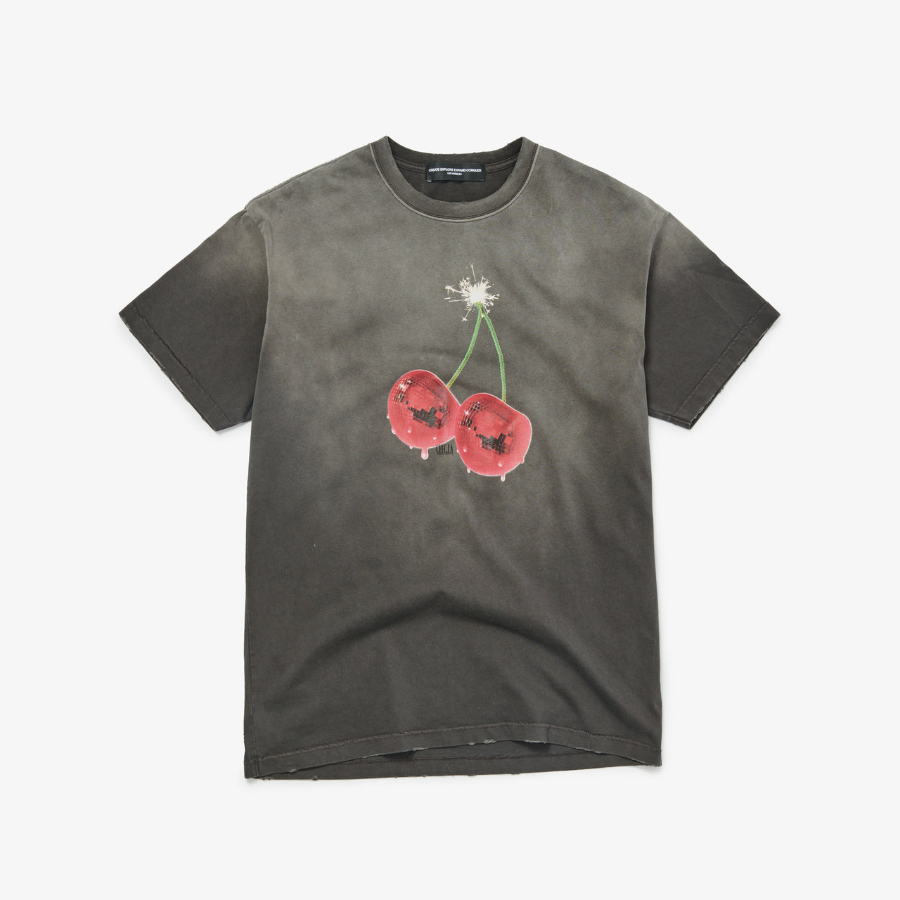 Cherry T-Shirt in Vintage Black