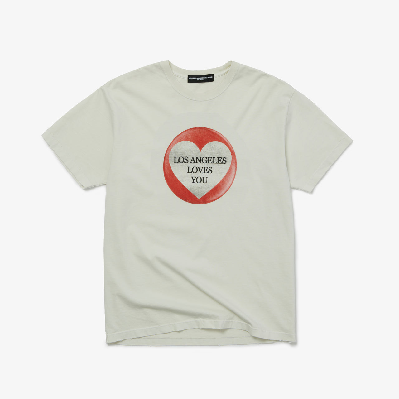 Los Angeles Loves You T-Shirt in Vintage White