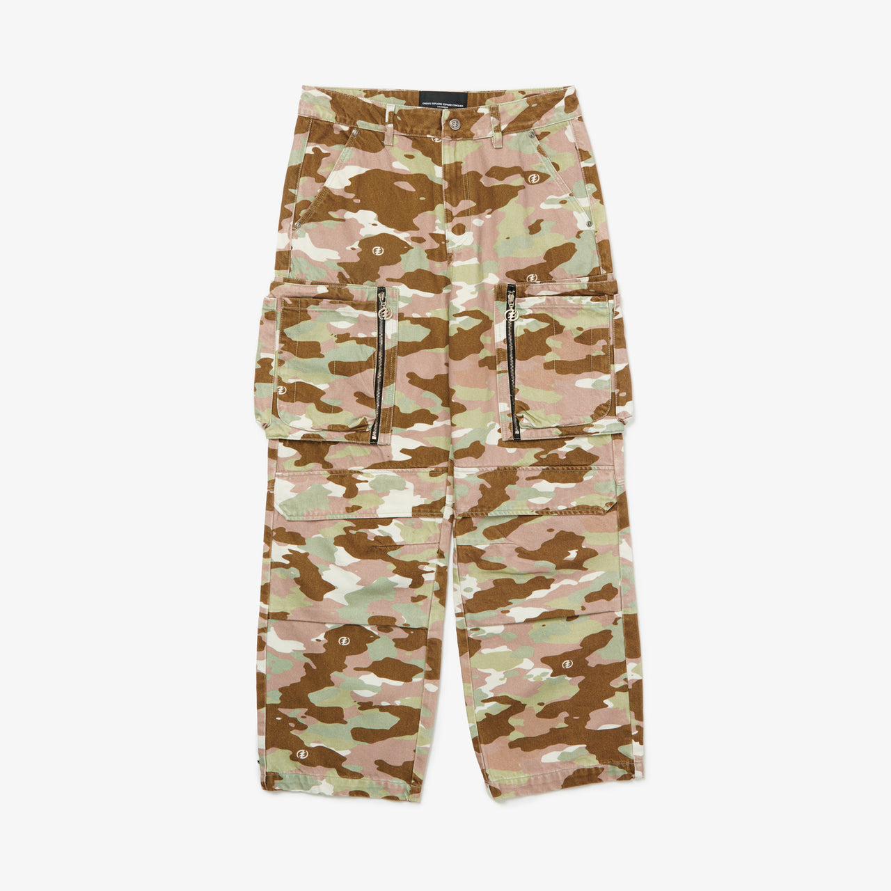 Cargo Pant in Camouflage In Khaki