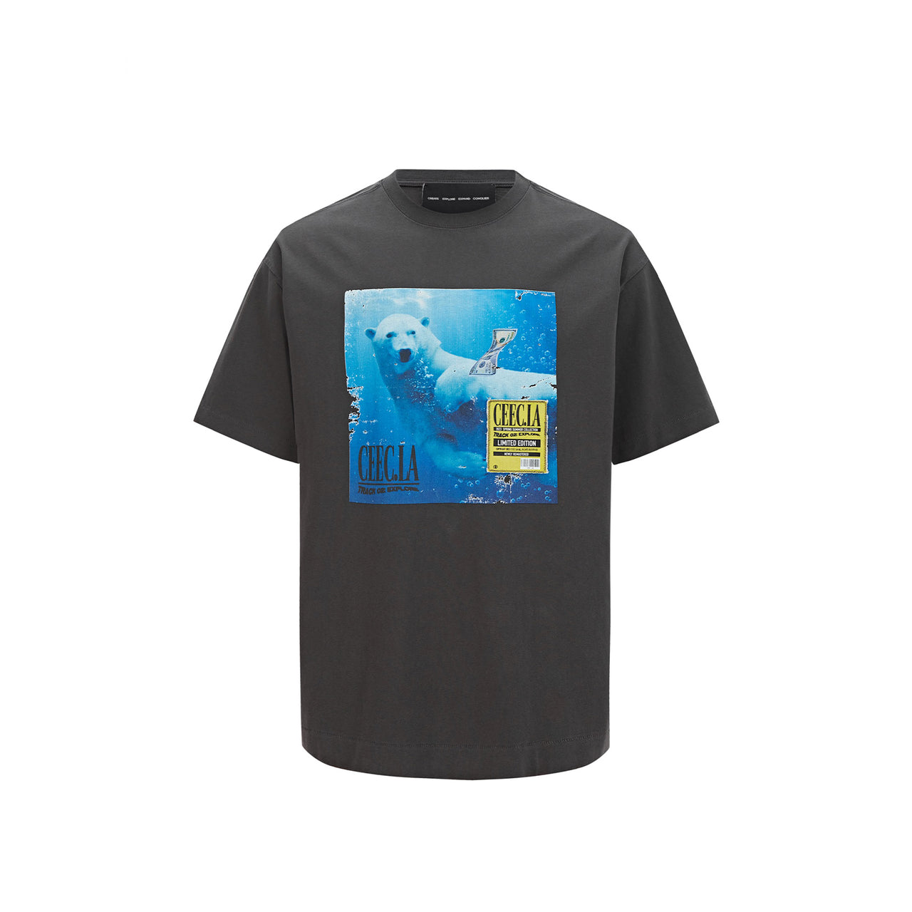 Nirvana Album Cover T-shirt in Black