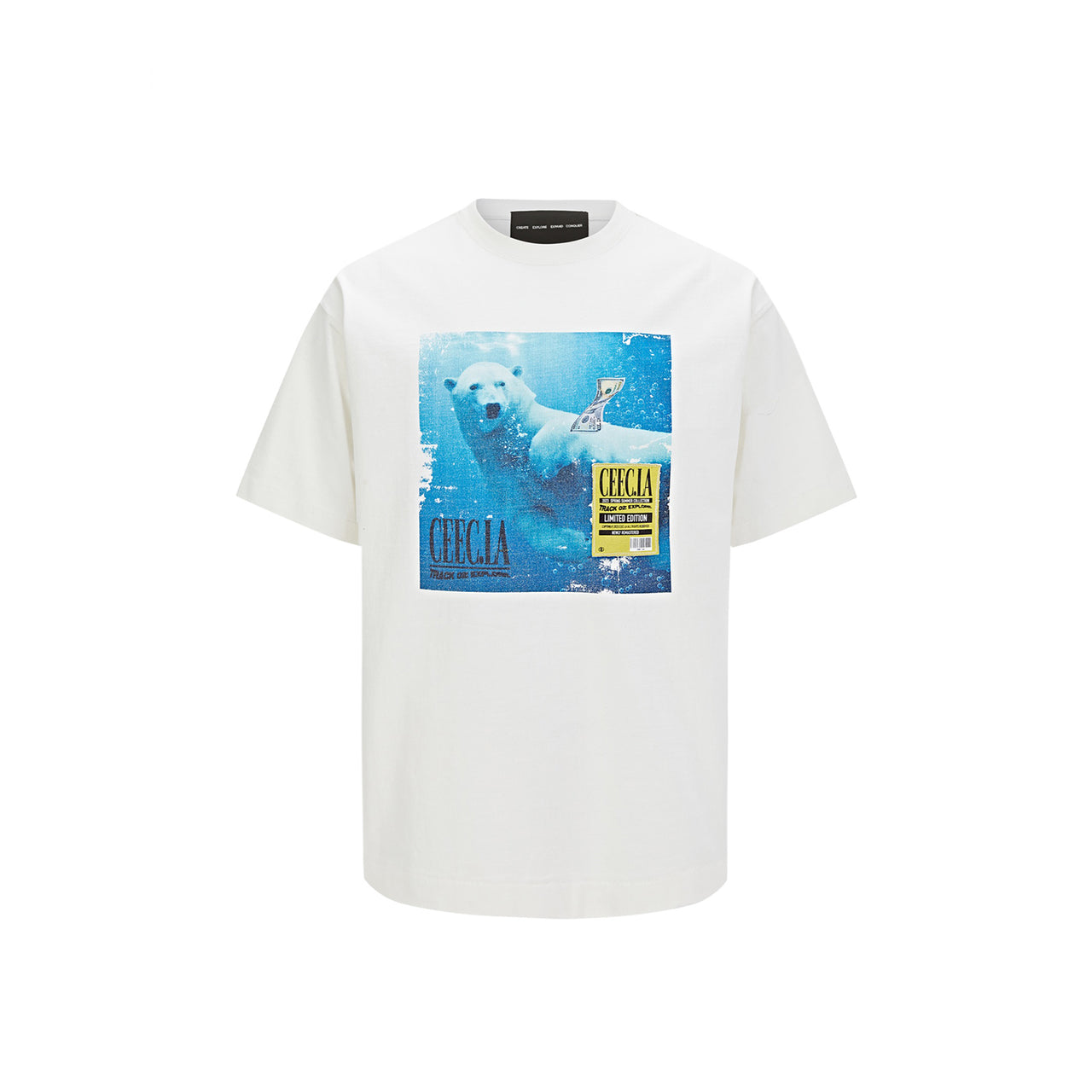 Nirvana Album Cover T-shirt in White
